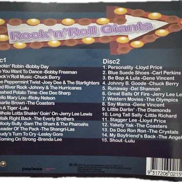 Rock’n’Roll Giants by Various Artists - album cover
