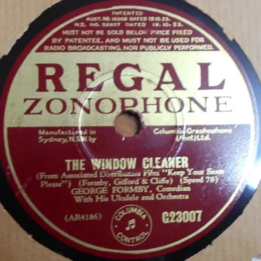 When I’m Cleaning Windows / Keep Your Seats Please by George Formby - album cover