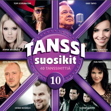Tanssisuosikit 10 by Various Artists - album cover