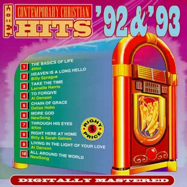 The Contemporary Christian Hits '92 & '93 by Various Artists - album cover