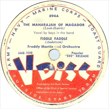 The Maharajah of Magador / Fiddle Faddle / Adios / King Porter Stomp by Various Artists - album cover