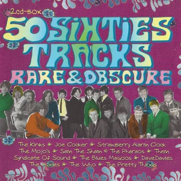 50 Sixties Tracks: Rare & Obscure by Various Artists - album cover