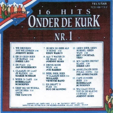 16 hits onder de kurk, nr. 1 by Various Artists - album cover