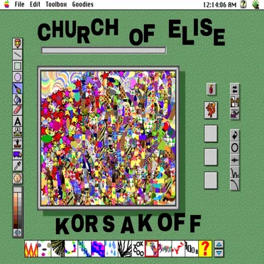 KORSAKOFF by church of elise - album cover