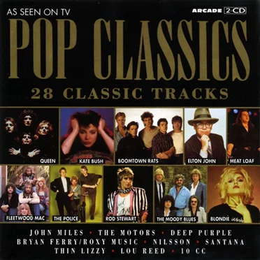 Pop Classics: 28 Classic Tracks by Various Artists - album cover