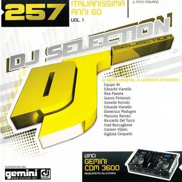 DJ Selection 257: Italianissima Anni 60, Vol. 1 by Various Artists - album cover
