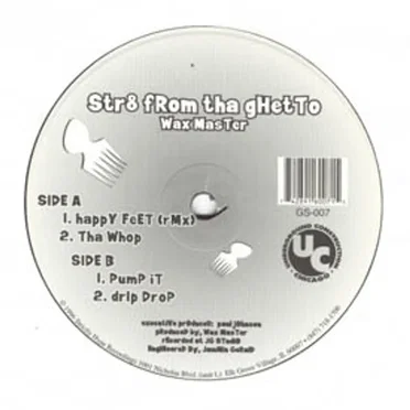 Str8 From tha Ghetto by Wax Master - album cover