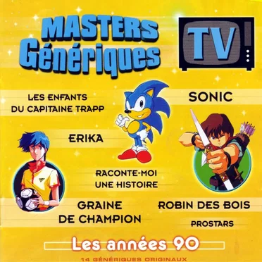 Masters Génériques TV: Les Années 90 by Various Artists - album cover