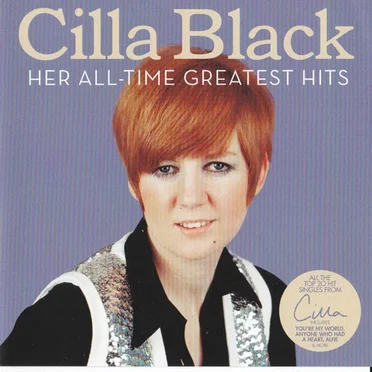 Her All - Time Greatest Hit by Cilla Black - album cover