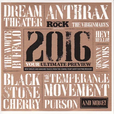 2016 Your Ultimate Preview by Various Artists - album cover