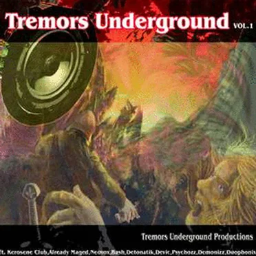 Tremors Underground Vol. 1 by Various Artists - album cover