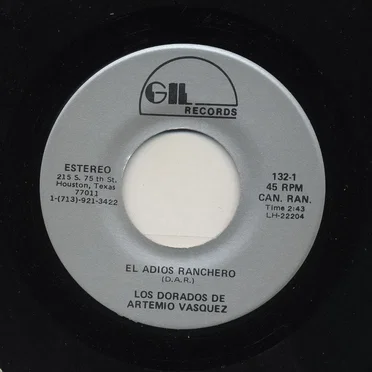 El adiós ranchero / Te estoy queriendo by Los Dorados de Artemio Vazquez - album cover