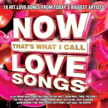 Now That’s What I Call Love Songs by Various Artists - album cover