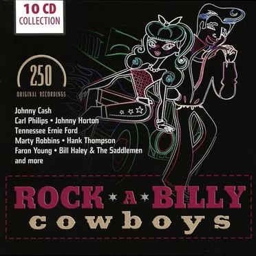 Rock‐A‐Billy Cowboys by Various Artists - album cover