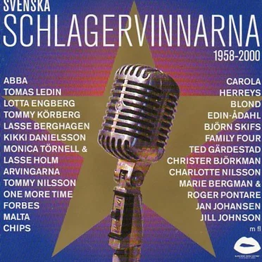 Svenska schlagervinnarna 1958-2000 by Various Artists - album cover