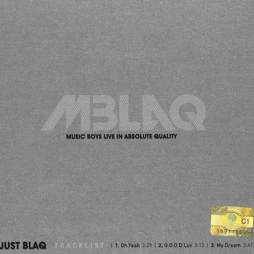 JUST BLAQ by MBLAQ - album cover