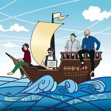 È tutto un falso by Diplomatico e il collettivo Ninco Nanco - album cover