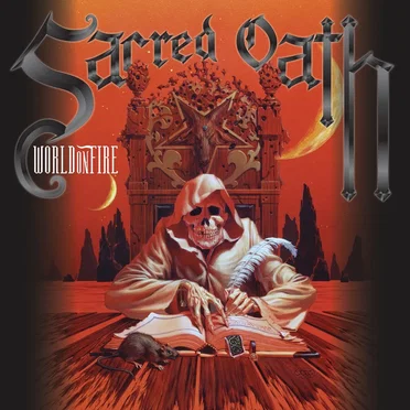 World on Fire by Sacred Oath - album cover