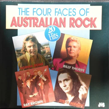 The Four Faces of Australian Rock by Various Artists - album cover