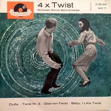 4 X Twist by Orchester Werner Scharfenberger - album cover