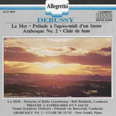 La Mer / Prélude à l'après-midi d'un faune / Arabesque No. 2 / Clair de lune