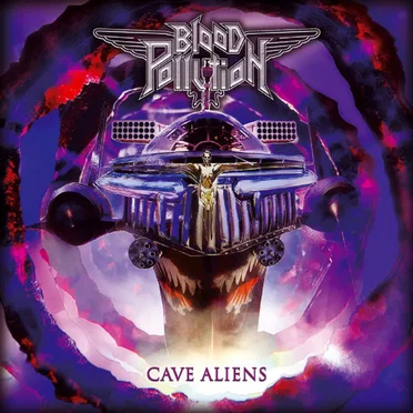 Cave Aliens by Blood Pollution - album cover