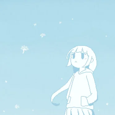 dandelion lands on your shoulder