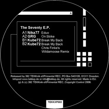 The Seventy E.P. by Various Artists - album cover