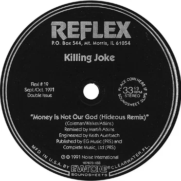Money Is Not Our God (Hideous remix) / Special (live)