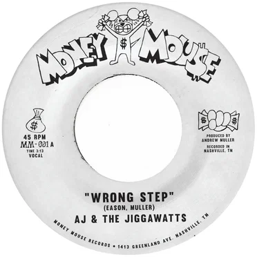 Wrong Step / Karma Is a Bitch by AJ & the Jiggawatts - album cover