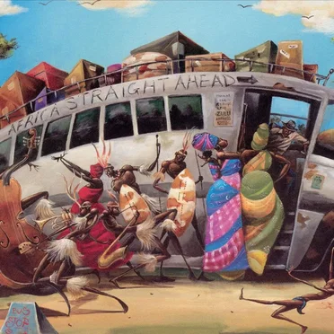 Africa Straight Ahead by Various Artists - album cover