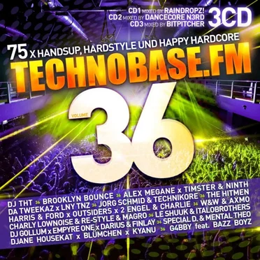 TechnoBase.FM Volume 36 by Various Artists - album cover