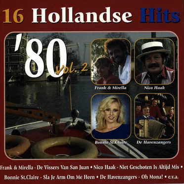 16 Hollandse hits ’80, volume 2 by Various Artists - album cover