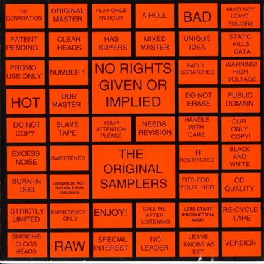 No Rights Given or Implied: The Original Samplers by Various Artists - album cover