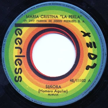 Señora / Te importa poco by Maria Cristina - album cover