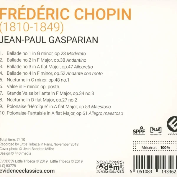 4 Ballades / Polonaises / Valses / Nocturnes