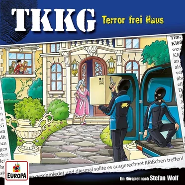 TKKG 219: Terror frei Haus by Stefan Wolf - album cover