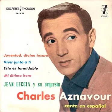Charles Aznavour canta en español