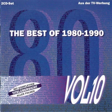The Best of 1980–1990, Volume 10 by Various Artists - album cover
