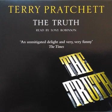 The Truth by Terry Pratchett - album cover