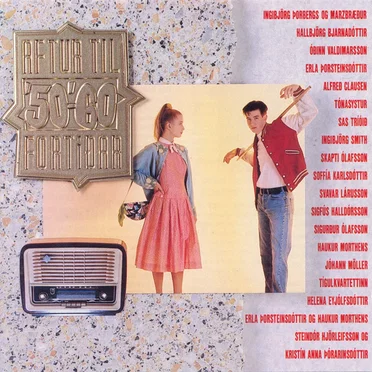 Aftur til fortíðar '50-'60 by Various Artists - album cover