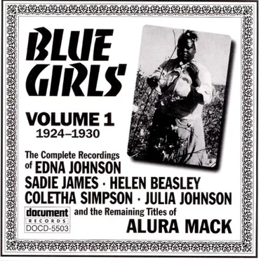Blue Girls, Vol. 1 1924-1930 by Various Artists - album cover
