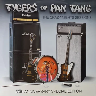 The Crazy Nights Sessions by Tygers of Pan Tang - album cover