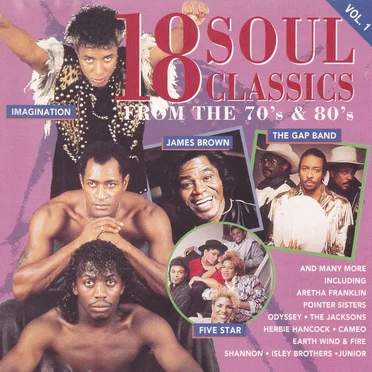 18 Soul Classics from the 70’s & 80’s, Vol. 1 by Various Artists - album cover