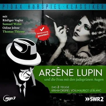 Arsène Lupin und die Frau mit den jadegrünen Augen by Sabine Grimkowski - album cover