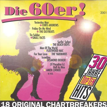 30 Jahre Top Ten Hits: Die 60er! by Various Artists - album cover