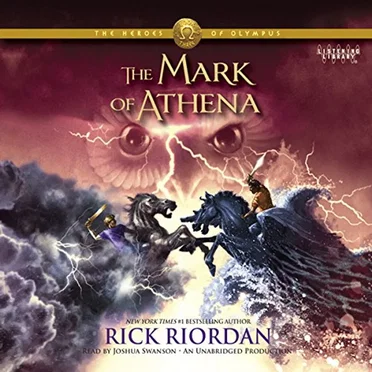 The Mark of Athena by Rick Riordan - album cover