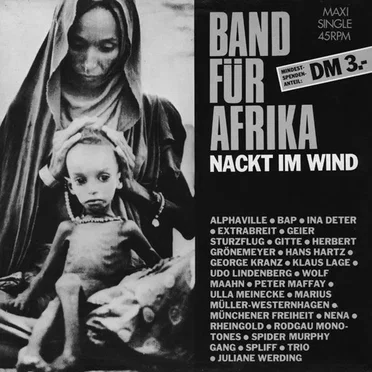 Nackt im Wind by Band für Afrika - album cover