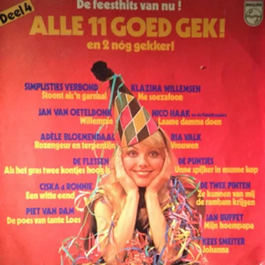 Alle 11 goed gek! En 2 nóg gekker! Deel 4 by Various Artists - album cover