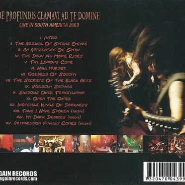 De profundis clamavi ad te domine: Live in South America 2003